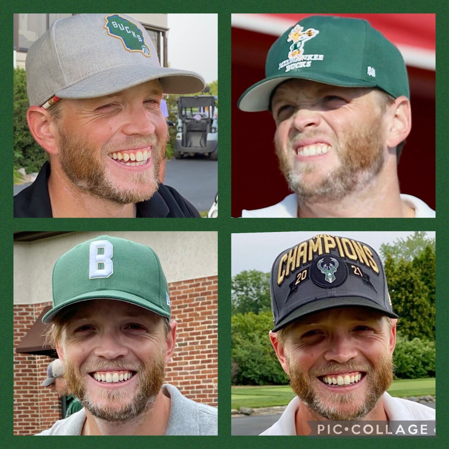 Photo of the day | Jack Schultz/Bucks cap collage